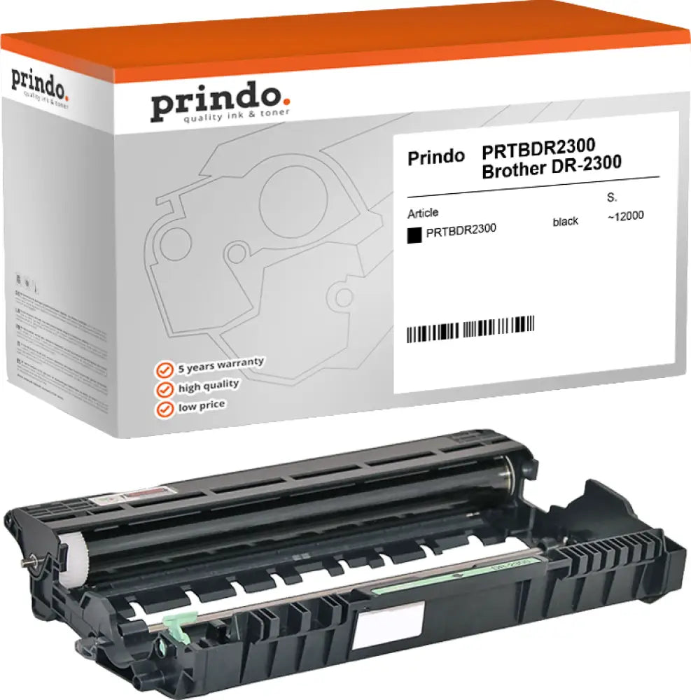 Compatible avec Brother DR-2300 Prindo Classic Tambour d’image Noir(e)