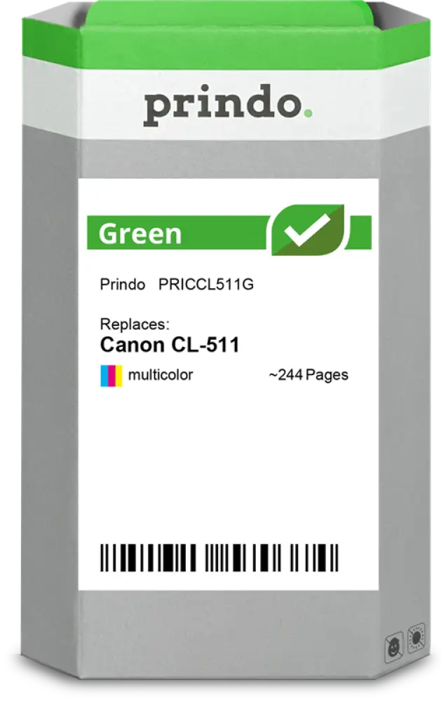 Compatible avec Canon CL-511 (2972B001) - Jet d’encre remanufacturé Prindo