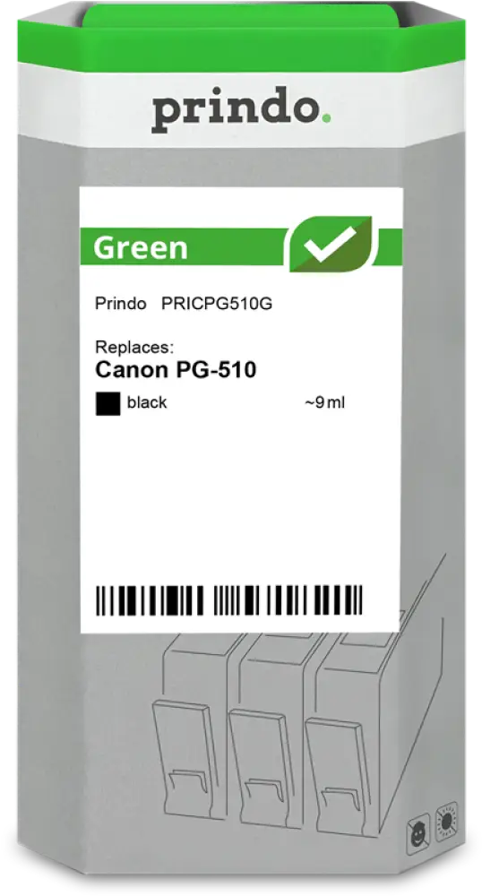 Compatible avec Canon PG-510 (2970B001) - Jet d’encre remanufacturé Prindo