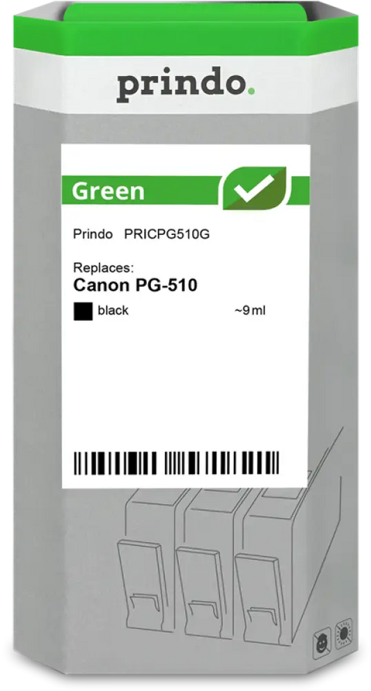 Compatible avec Canon PG-510 (2970B001) - Jet d’encre remanufacturé Prindo