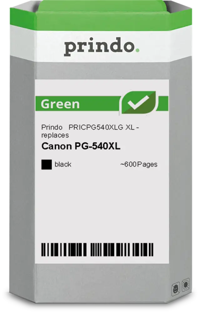 Compatible avec Canon PG-540XL Prindo Green - Jet d’encre remanufacturé