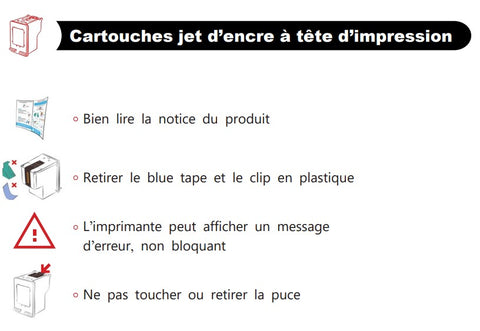 Conseils d’utilisation des cartouches compatibles et remanufacturés Switch