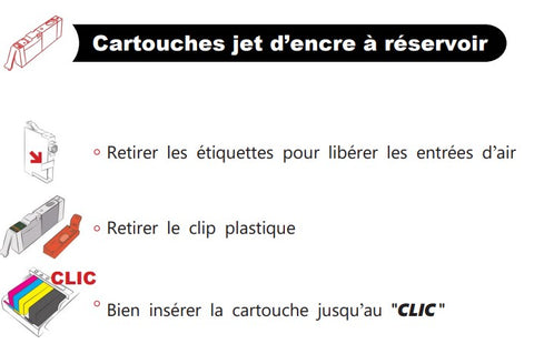 Conseils d’utilisation des cartouches compatibles et remanufacturés Switch