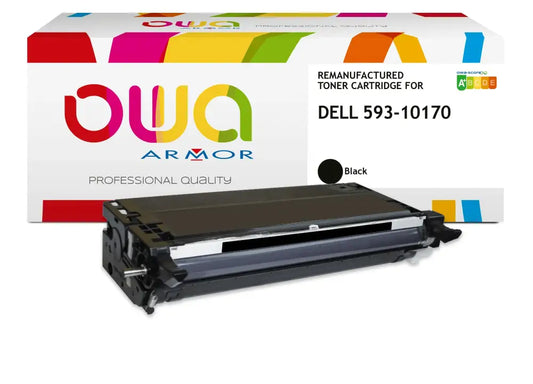 DELL 593-10170 - Cartouche laser compatible - haute capacité - Noir - Toner remanufacturé OWA