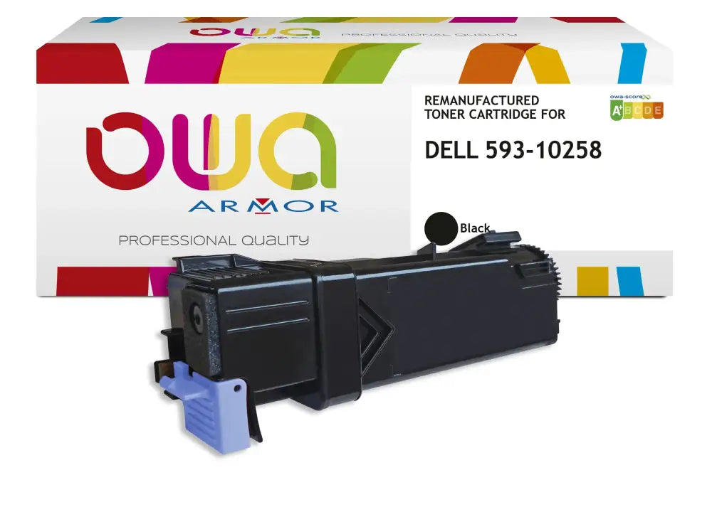 DELL 593-10258 - Cartouche laser compatible - haute capacité - Noir - Toner remanufacturé OWA