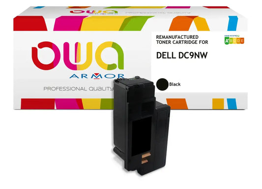 DELL 593-11016 593-11140 - Cartouche laser compatible - haute capacité - Noir - Toner remanufacturé OWA