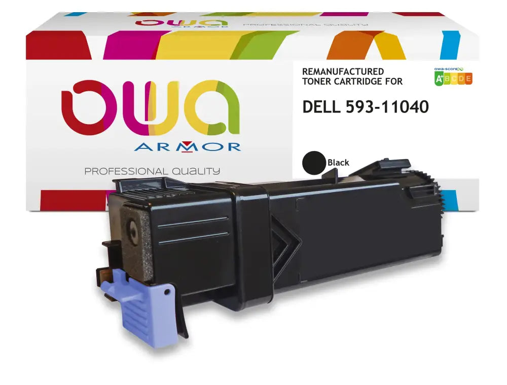 DELL 593-11040 - Cartouche laser compatible - haute capacité - Noir - Toner remanufacturé OWA