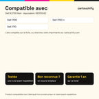 Imprimantes compatibles avec Dell K3756 Toner Noir compatible équivalent à 59310042