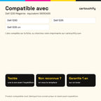 Imprimantes compatibles avec Dell 1230 Toner Magenta compatible équivalent à 59310495, J506K