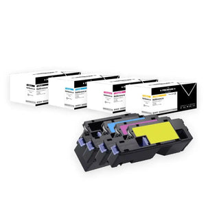 Dell 1250 Toner Pack 4 Couleurs compatible équivalent à 59311016 59311021 59311018