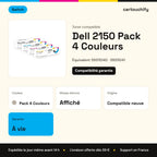 Dell 2150 Toner Pack 4 Couleurs compatible équivalent à 59311040, 59311041, 59311033 · Switch : caractéristiques