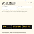 Imprimantes compatibles avec Dell 3700 Toner Cyan compatible équivalent à 59311122