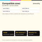 Imprimantes compatibles avec Dell 2360 Toner Noir compatible équivalent à 59311167, C3NTP, 59311168