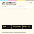 Imprimantes compatibles avec Dell 2660 Toner Jaune compatible équivalent à 593BBBR