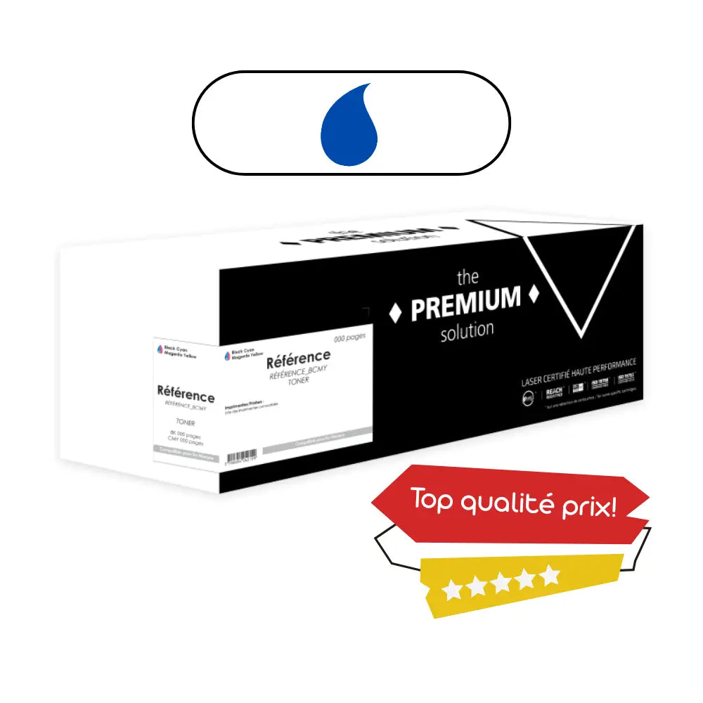Cartouche laser compatible Brother TN-115 135 155 175 195 Cyan - Toner The Premium Solution