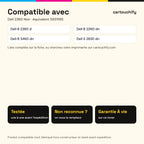 Imprimantes compatibles avec Dell 2360 Toner Noir compatible équivalent à 59311165, 7MC5J · Switch