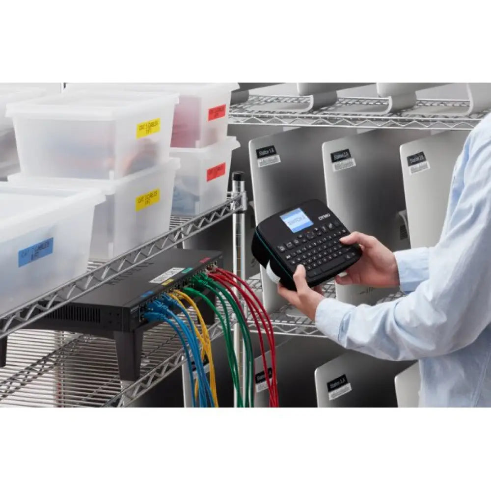 DYMO Etiqueteuse ’LabelManager 640 CB’ AZERTY en coffret - Etiqueteuses manuelles