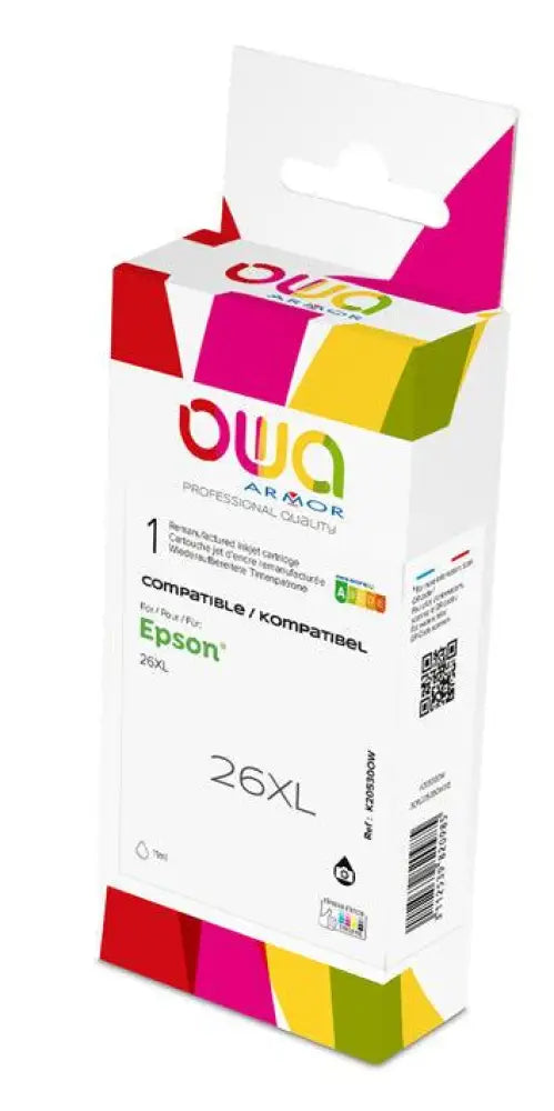 EPSON 26XL - Cartouche compatible - haute capacité - Noir Photo - Jet d’encre remanufacturé OWA