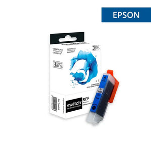 Epson 33XL Orange Cartouche Cyan compatible équivalent à C13T33624012 · Switch
