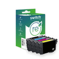 Epson 603XL C13T03A64010, Cartouche Pack 4 Couleurs remanufacturé · Switch RE - compatible