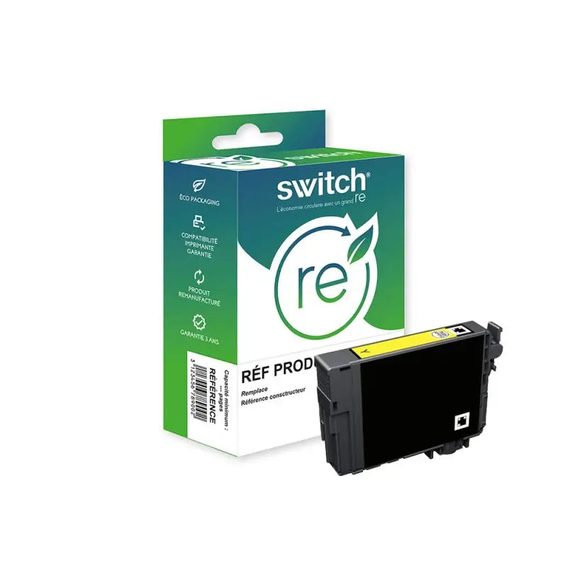 Epson 603XL Cartouche Jaune compatible équivalent à C13T03A44010 · Switch RE