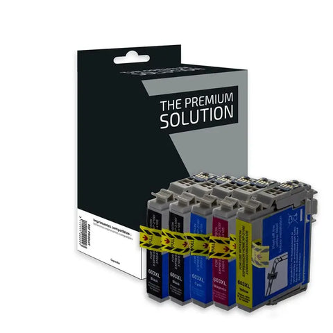 Epson E603XL Cartouche Pack 4 Couleurs compatible équivalent à C13T03A64010