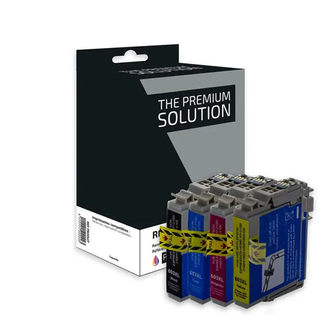 Epson 603XL Cartouche Pack 4 Couleurs compatible équivalent à C13T03A64010
