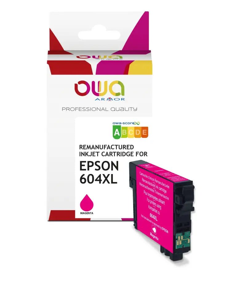 EPSON 604XL - Cartouche compatible - haute capacité - Magenta - Jet d’encre remanufacturé OWA