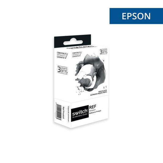 Cartouche Switch pour Epson 604XL C13T10H14010 - Ananas Noir - Cartouchify