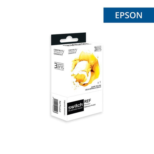 Cartouche Switch pour Epson 604XL C13T10H44010 - Ananas Jaune - Cartouchify