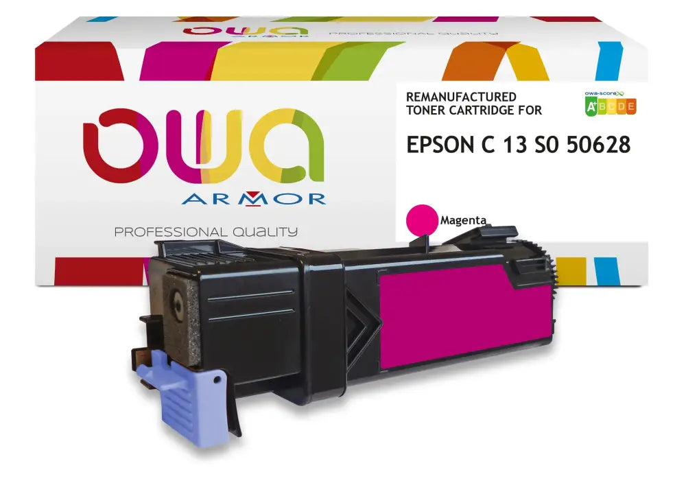 EPSON C 13 S0 50628 - Cartouche laser compatible - Magenta - Toner remanufacturé OWA
