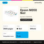Epson M200 Toner Noir compatible équivalent à C13S050709 · Switch : caractéristiques