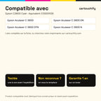 Imprimantes compatibles avec Epson C3800 Toner Cyan compatible équivalent à C13S051126