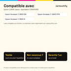 Imprimantes compatibles avec Epson C2800 Toner Jaune compatible équivalent à C13S051158