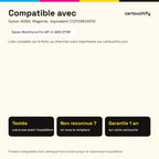 Imprimantes compatibles avec Epson 408XL Cartouche Magenta compatible équivalent à C13T09K34010