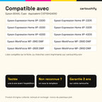 Imprimantes compatibles avec Epson 604XL Cartouche Cyan compatible équivalent à C13T10H24010 · Switch RE