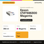 Epson C13T596300 Cartouche Magenta compatible : caractéristiques