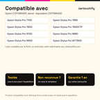 Imprimantes compatibles avec Epson C13T596400 Cartouche Jaune compatible