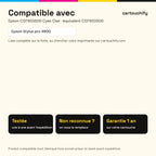 Imprimantes compatibles avec Epson C13T653500 Cartouche Light Cyan compatible