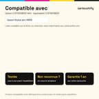 Imprimantes compatibles avec Epson C13T653B00 Cartouche Vert compatible
