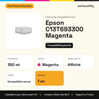 Epson C13T693300 Cartouche Magenta compatible : caractéristiques
