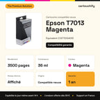 Epson T7013 Cartouche Magenta compatible équivalent à C13T70134010 : caractéristiques
