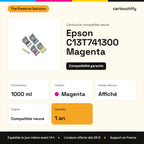 Epson C13T741300 Cartouche Magenta compatible : caractéristiques