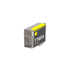 Epson 7604 Cartouche Jaune compatible équivalent à C13T76044010 T7604