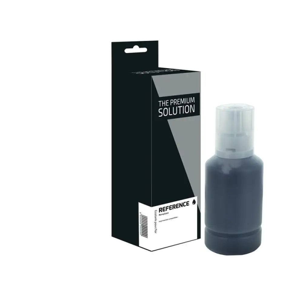 Epson E102/103/104/105/106/111/113, Flacon d’encre Noir compatible - The Premium Solution