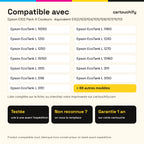 Imprimantes compatibles avec la cartouche Epson E102 Pack 4 Couleurs