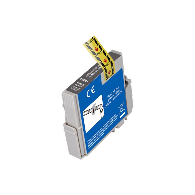 Epson E3241 C13T32414010, Cartouche Photo Noir compatible - The Premium Solution
