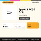 Epson ERC35 Ruban Noir compatible : caractéristiques