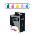 Cartouche Epson T001 - PAON Cyan - Magenta - Jaune - Light - compatible - Jet d’encre The Premium Solution