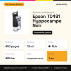 Epson T0481 Hyppocampe Cartouche Noir compatible équivalent à C13T04814010 : caractéristiques